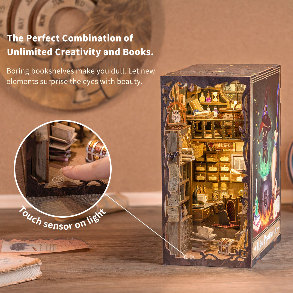 Lysliv DIY Book Nook Kit | Magic Pharmacist