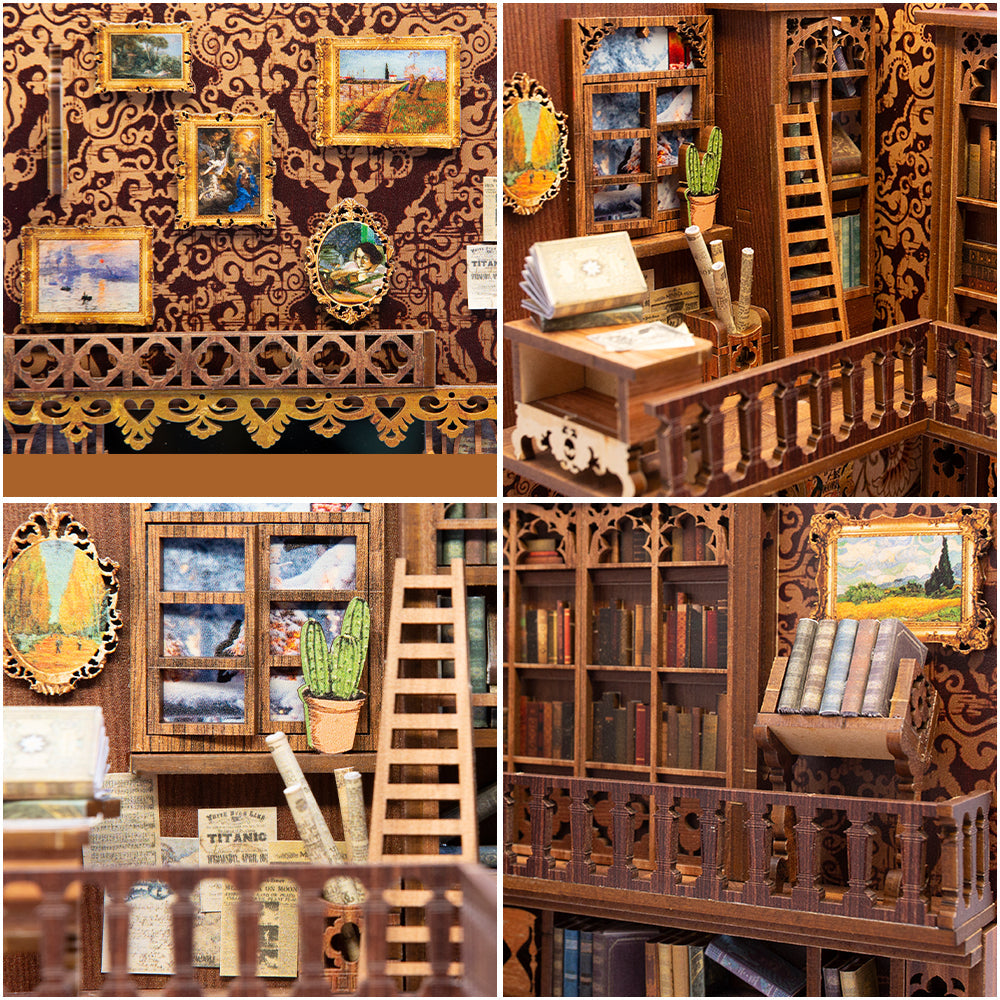 Lysliv DIY Book Nook Kit | Eternal Bookstore