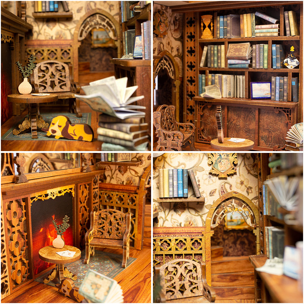 Lysliv DIY Book Nook Kit | Eternal Bookstore