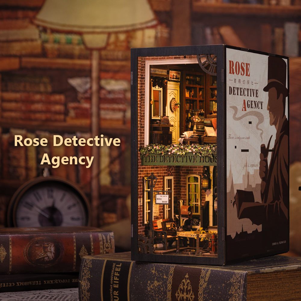 Lysliv DIY Book Nook Kit | Rose Detective Agency