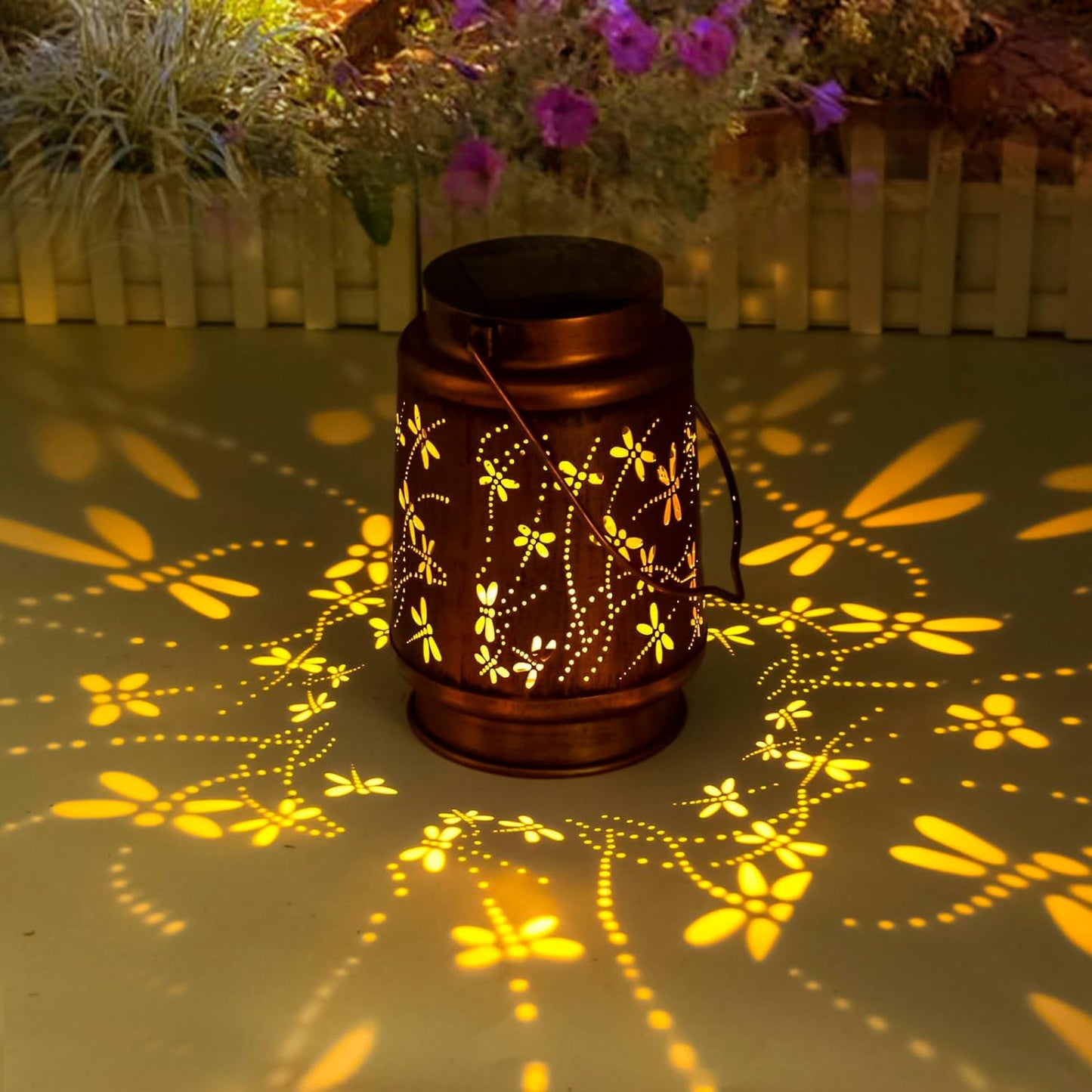 Solar Lantern Lights Outdoor (Dragonfly)