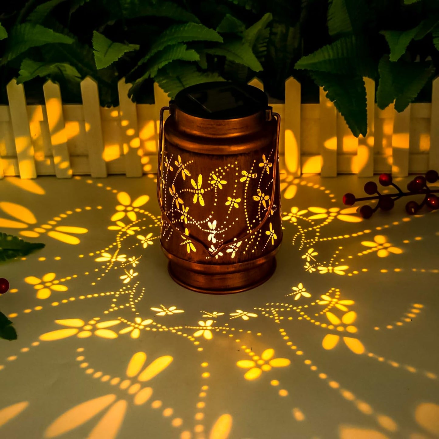 Solar Lantern Lights Outdoor (Dragonfly)