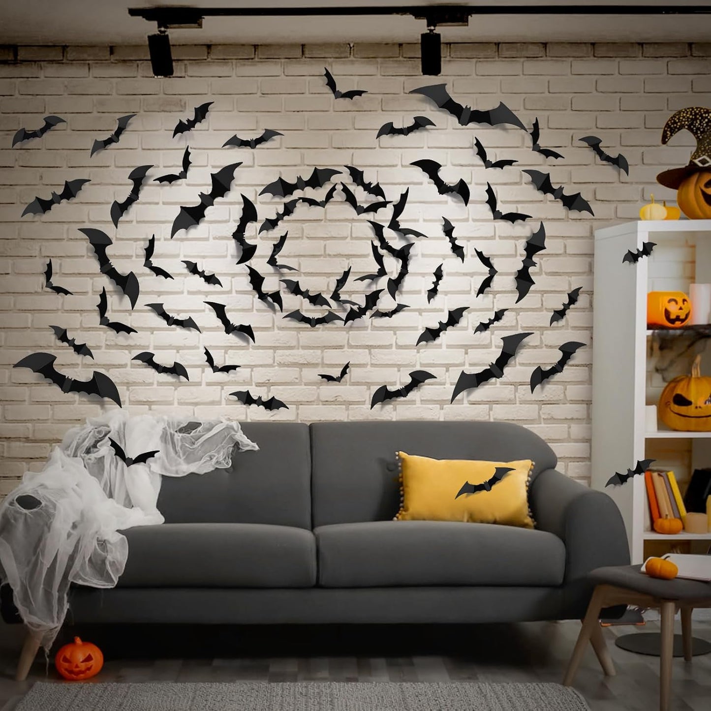 Lysliv Bats Halloween Decorations