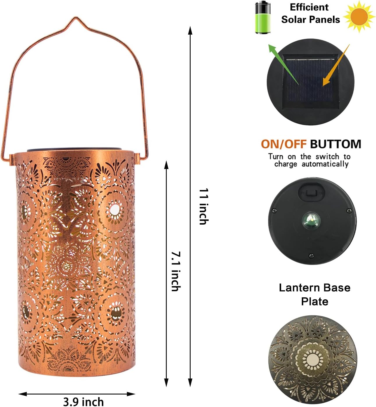 Solar Lanterns Outdoor (Sunflower)