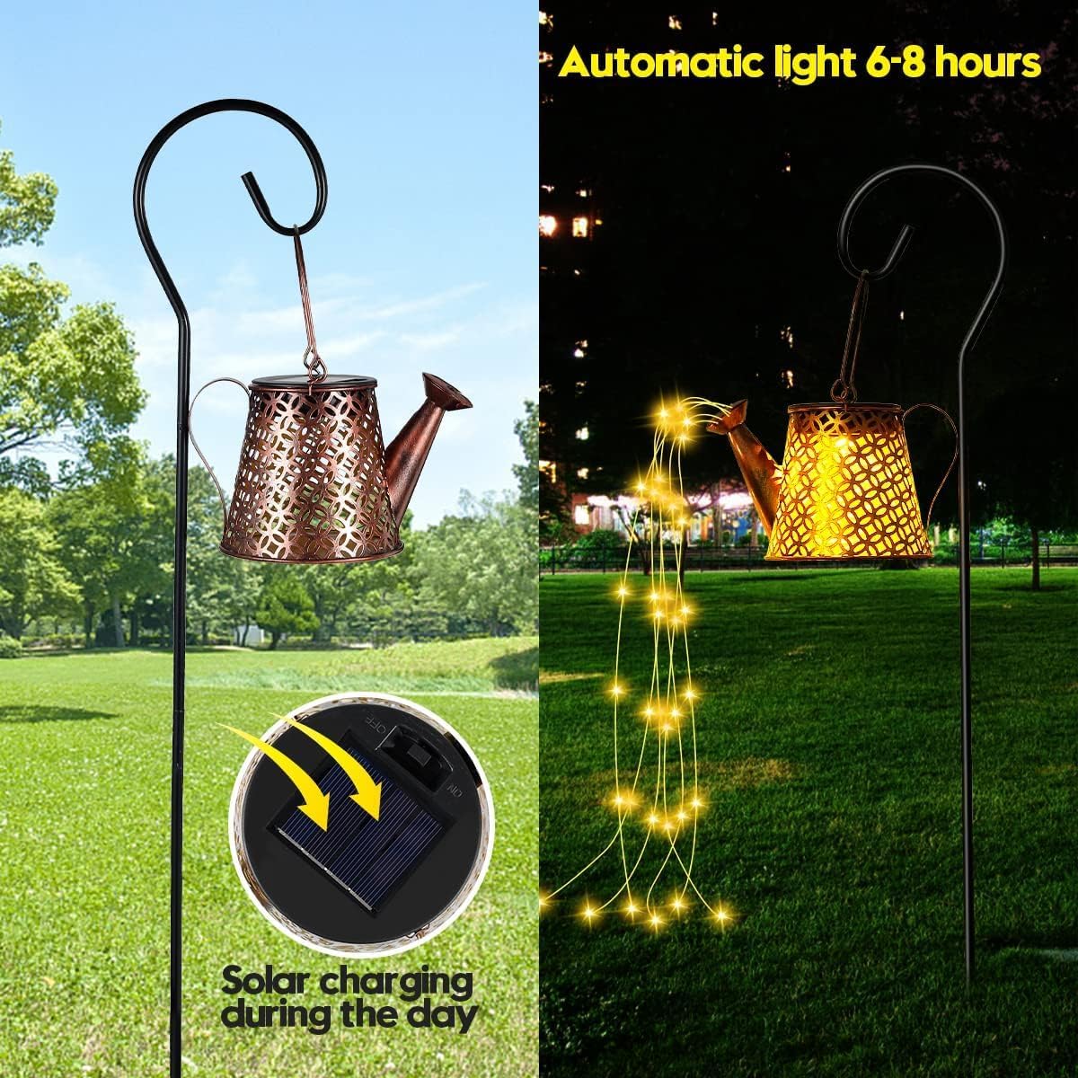 Solar Watering Can Light (Pence)
