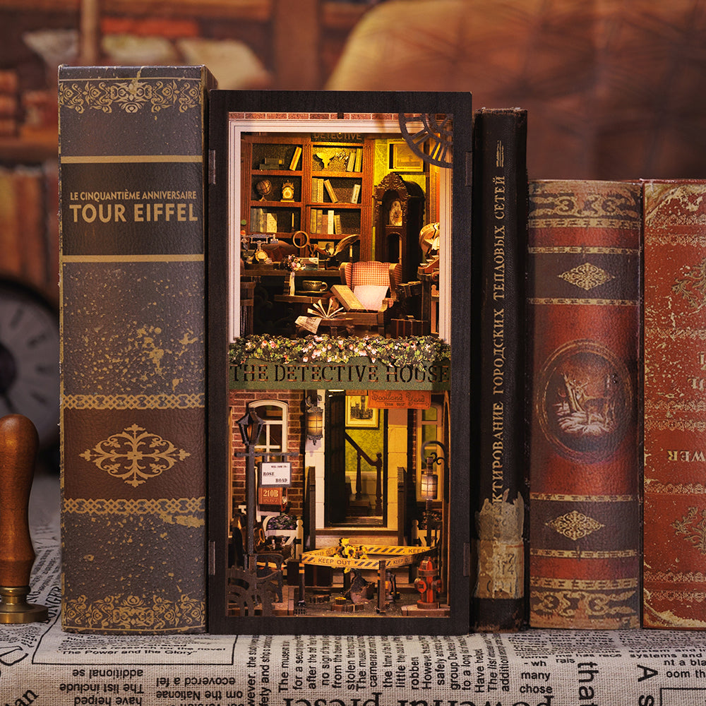 Lysliv DIY Book Nook Kit | Rose Detective Agency