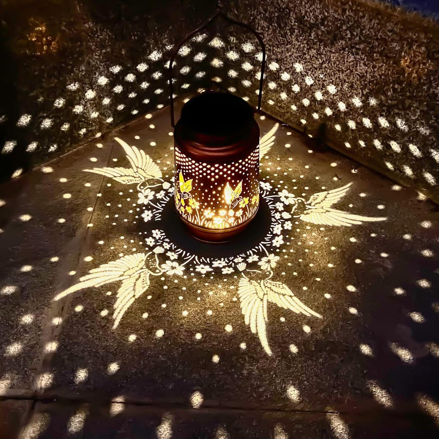 Solar Lantern Lights Outdoor (Hummingbird)