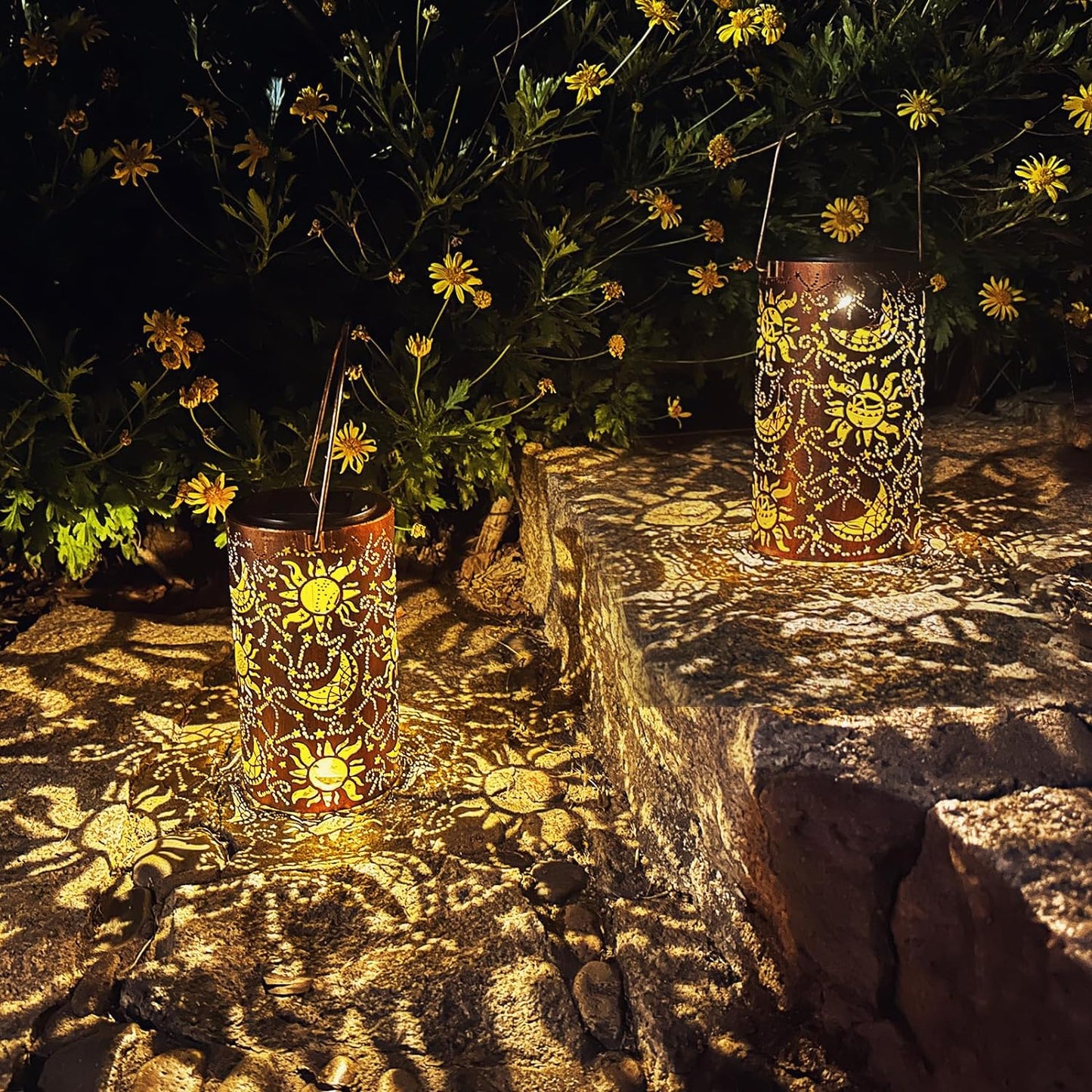 Solar Lanterns Outdoor (Sun Moon)