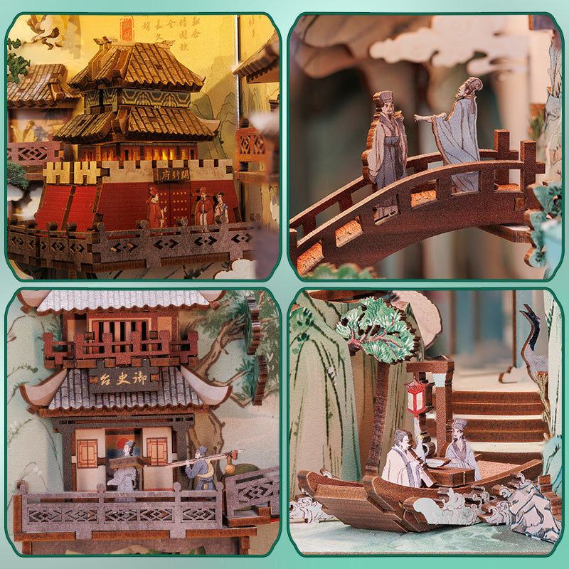 Lysliv DIY Book Nook Kit | Su Dongpo's Life