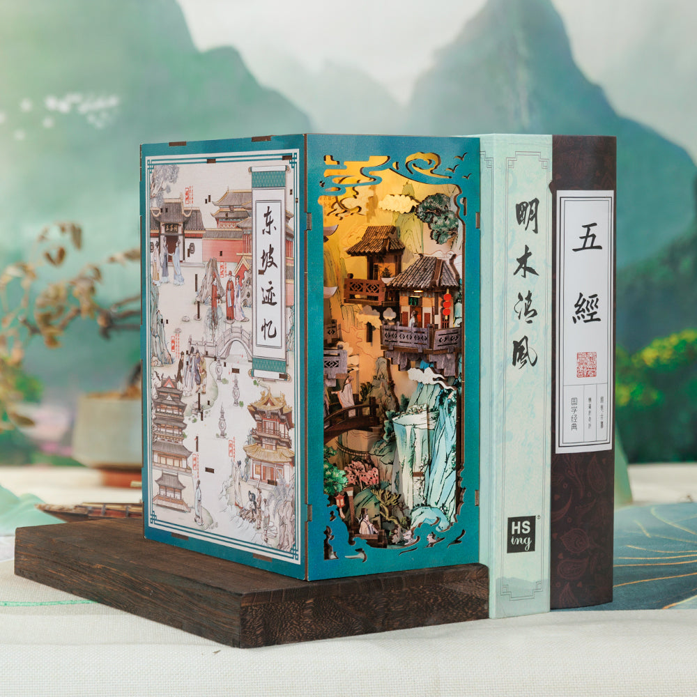 Lysliv DIY Book Nook Kit | Su Dongpo's Life